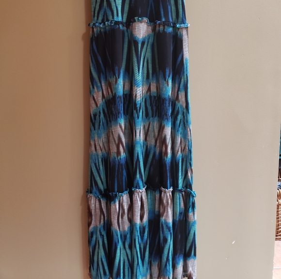 Maxi strapless dress - Picture 2 of 3